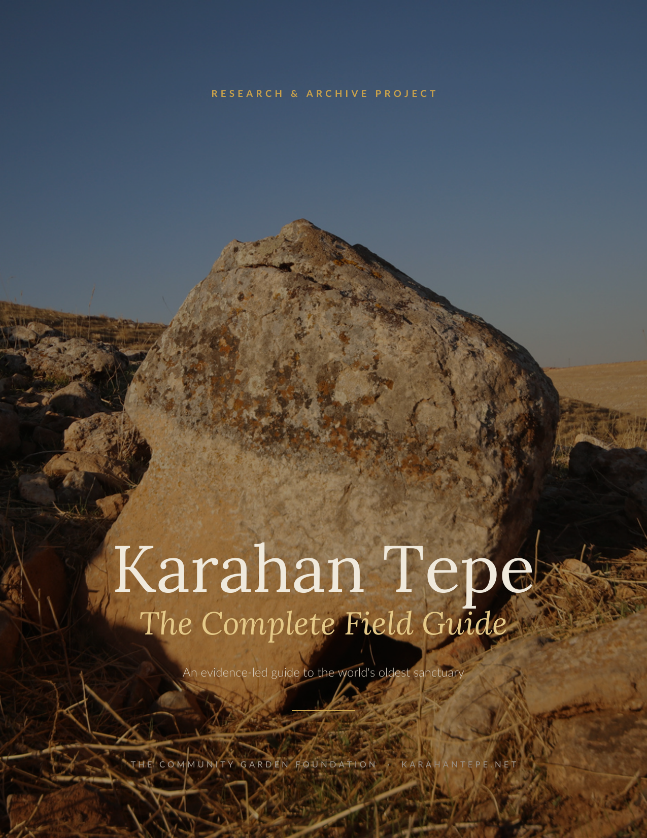 Karahan Tepe: The Complete Field Guide — free e-book cover