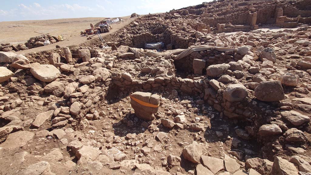 Rock-cut architecture at Karahan Tepe