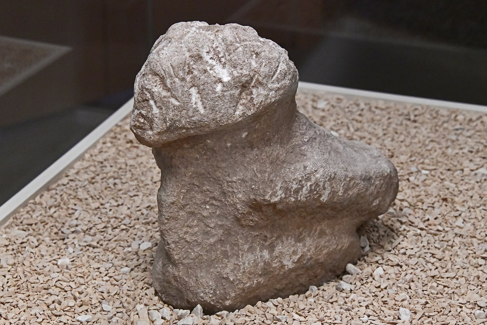 A bird sculpture from Karahan Tepe, Şanlıurfa museum