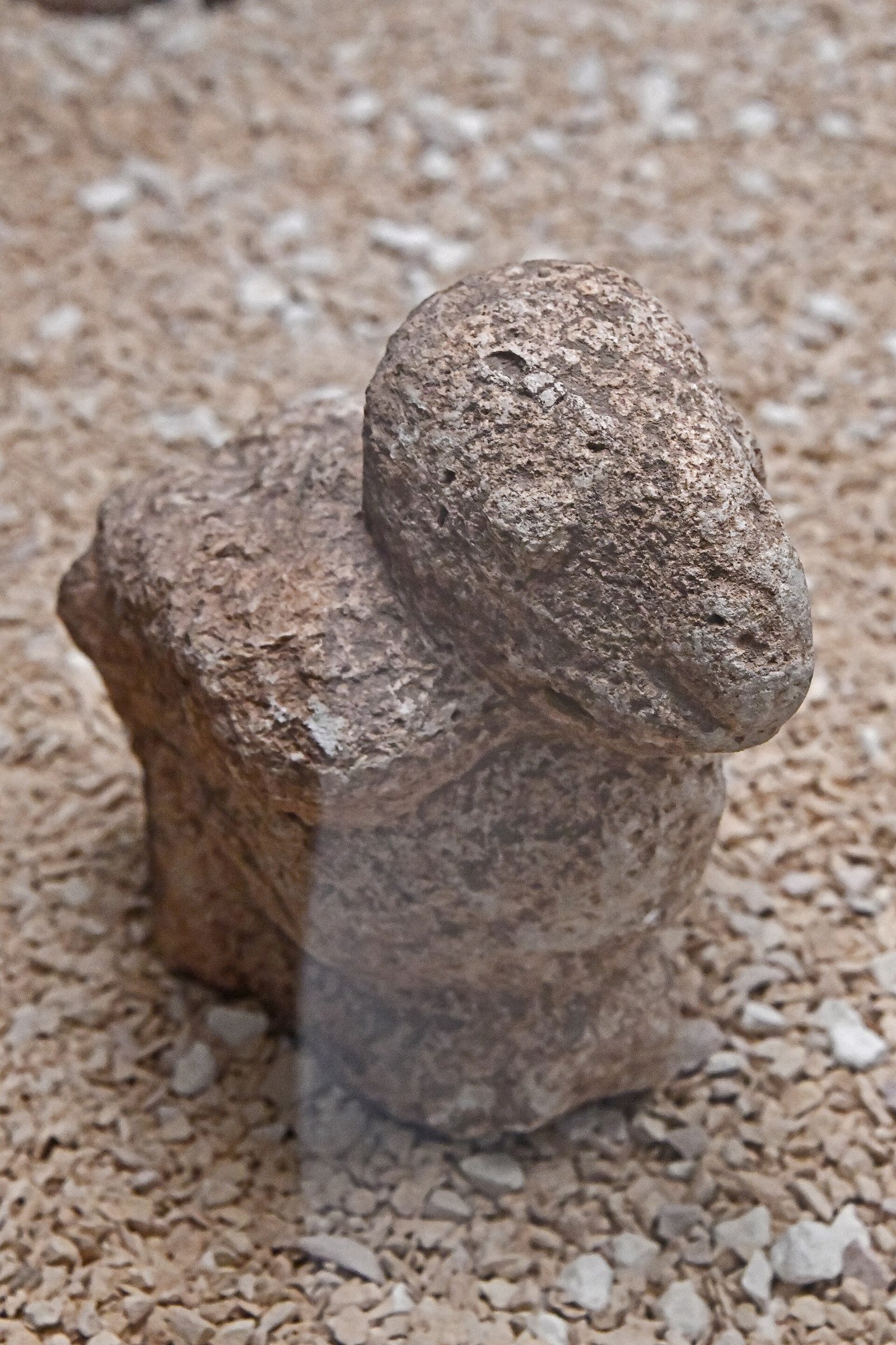 The griffon-vulture sculpture from Karahan Tepe, Şanlıurfa Archaeology Museum